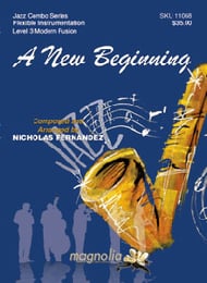 A New Beginning Jazz Ensemble sheet music cover Thumbnail